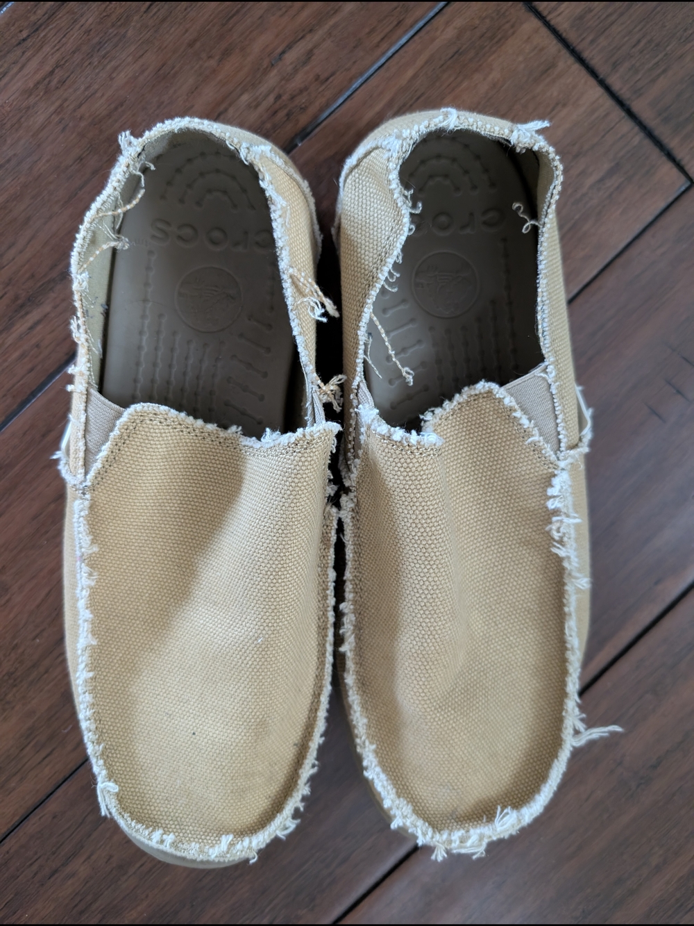 CROCS Slip-On Canvas Loafer Shoes